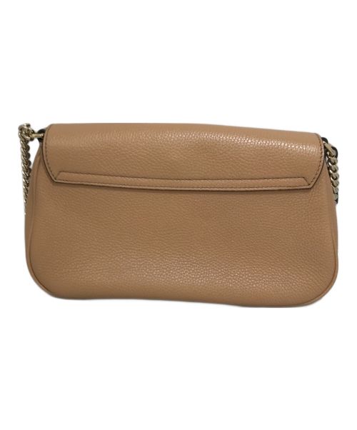 GUCCI（グッチ）GUCCI (グッチ) チェーンショルダーバッグ ベージュの古着・服飾アイテム