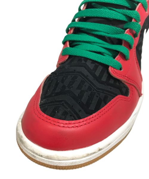 NIKE（ナイキ）NIKE (ナイキ) ハイカットスニーカー レッド サイズ:27の古着・服飾アイテム