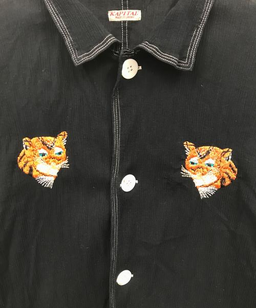 KAPITAL（キャピタル）KAPITAL (キャピタル) スーベニアシャツワンピース ブラック サイズ:1の古着・服飾アイテム