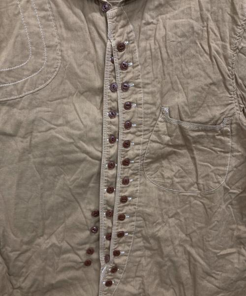 KAPITAL（キャピタル）KAPITAL (キャピタル) マルチボタンガーゼブラウス ブラウン サイズ:2の古着・服飾アイテム