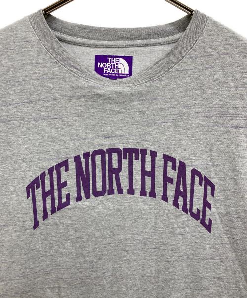 THE NORTHFACE PURPLELABEL（ザ・ノースフェイス パープルレーベル）THE NORTHFACE PURPLELABEL (ザ・ノースフェイス パープルレーベル) H/S Graphic Tee グレー サイズ:Lの古着・服飾アイテム