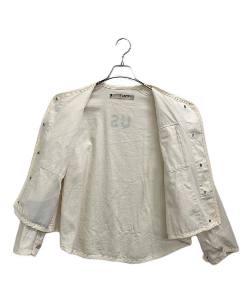 blanc basque（ブランバスク）BLANC basque (ブランバスク) ジャケット ベージュ サイズ:38の古着・服飾アイテム