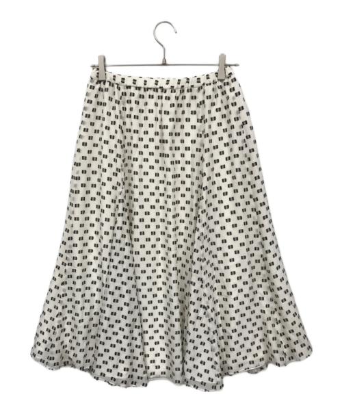 Diagram（ダイアグラム）Diagram (ダイアグラム) ロングスカート ホワイト サイズ:Sの古着・服飾アイテム