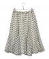 Diagram (ダイアグラム) ロングスカート ホワイト サイズ:S：3500円