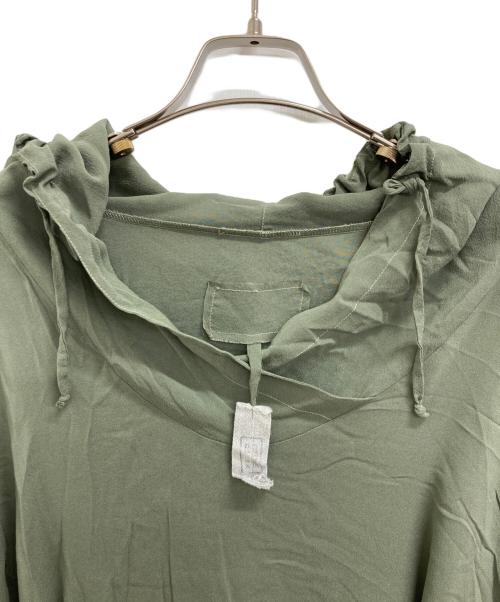 private 0204（プライベート0204）private 0204 (プライベート0204) シアーフーデッドワンピース グリーン サイズ:2の古着・服飾アイテム