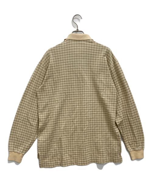 Burberry's（バーバリー）Burberry's (バーバリーズ) ポロシャツ ベージュ サイズ:LYの古着・服飾アイテム