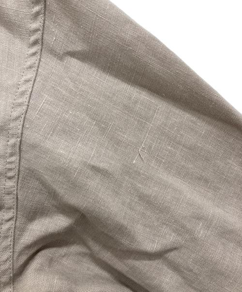 GALERIE VIE（ギャルリーヴィー）GALERIE VIE (ギャルリーヴィー) リブコンビフレンチリネン ワイドプルオーバー グレー サイズ:36の古着・服飾アイテム