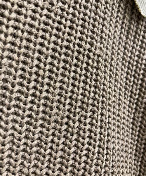 BRUNELLO CUCINELLI（ブルネロクチネリ）BRUNELLO CUCINELLI (ブルネロクチネリ) ブローチ半袖ニット ベージュ サイズ:表記なしの古着・服飾アイテム
