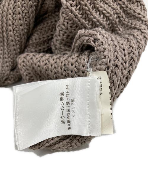 BRUNELLO CUCINELLI（ブルネロクチネリ）BRUNELLO CUCINELLI (ブルネロクチネリ) ブローチ半袖ニット ベージュ サイズ:表記なしの古着・服飾アイテム
