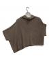 BRUNELLO CUCINELLI (ブルネロクチネリ) ブローチ半袖ニット ベージュ サイズ:表記なし：5000円