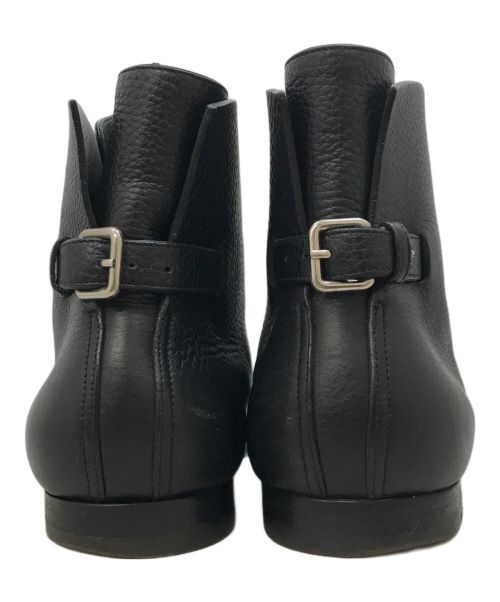 LOUIS VUITTON（ルイ ヴィトン）LOUIS VUITTON (ルイ ヴィトン) ベルテッドブーツ ブラック サイズ:9の古着・服飾アイテム