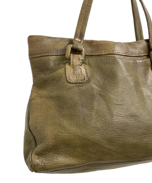genten（ゲンテン）genten (ゲンテン) ハンドバッグ グリーンの古着・服飾アイテム