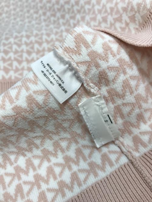 MICHAEL MICHAEL KORS（マイケル マイケルコース）MICHAEL MICHAEL KORS (マイケル マイケルコース) 半袖ニット ピンク サイズ:Mの古着・服飾アイテム