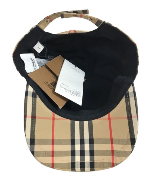 BURBERRY LONDON（バーバリーロンドン）BURBERRY LONDON (バーバリーロンドン) ベースボールキャップ ベージュ サイズ:S 未使用品の古着・服飾アイテム