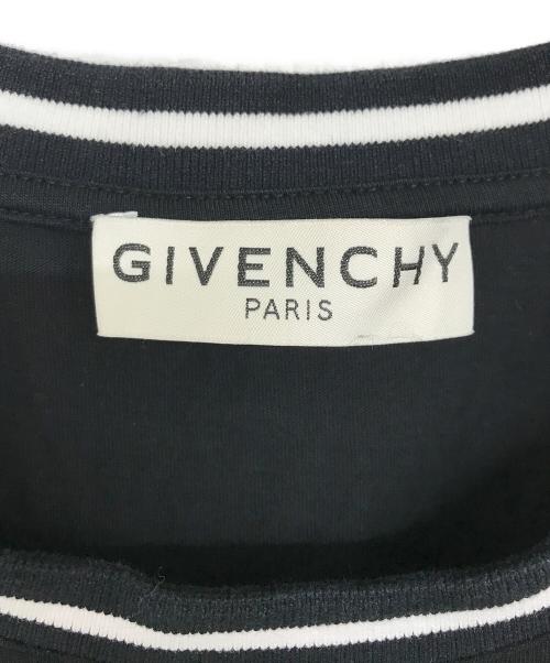 GIVENCHY（ジバンシィ）GIVENCHY (ジバンシィ) レインボーロゴTシャツ ブラック サイズ:Mの古着・服飾アイテム