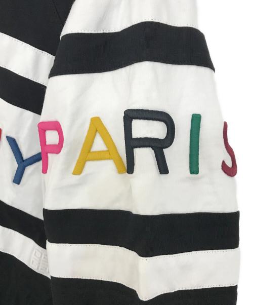 GIVENCHY（ジバンシィ）GIVENCHY (ジバンシィ) レインボーロゴTシャツ ブラック サイズ:Mの古着・服飾アイテム