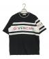 GIVENCHY（ジバンシィ）の古着「レインボーロゴTシャツ」｜ブラック