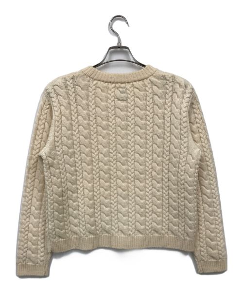 BATONER（バトナ―）BATONER (バトナ―) ケーブルニット ベージュ サイズ:2の古着・服飾アイテム