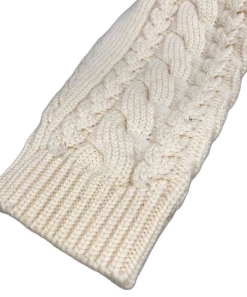 BATONER（バトナ―）BATONER (バトナ―) ケーブルニット ベージュ サイズ:2の古着・服飾アイテム