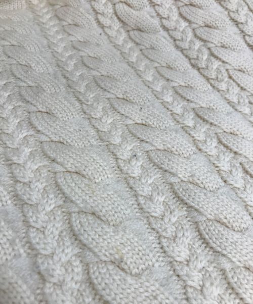 BATONER（バトナ―）BATONER (バトナ―) ケーブルニット ベージュ サイズ:2の古着・服飾アイテム