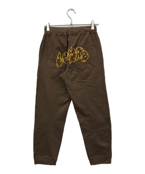 TODAY edition（トゥデイ エディション）TODAY edition (トゥデイ エディション) スウェットパンツ ブラウン サイズ:Sの古着・服飾アイテム