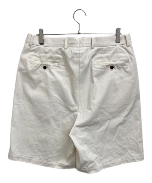 NEAT（ニート）NEAT (ニート) 2タックチノショーツ アイボリー サイズ:50の古着・服飾アイテム