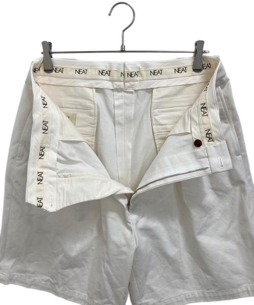 NEAT（ニート）NEAT (ニート) 2タックチノショーツ アイボリー サイズ:50の古着・服飾アイテム