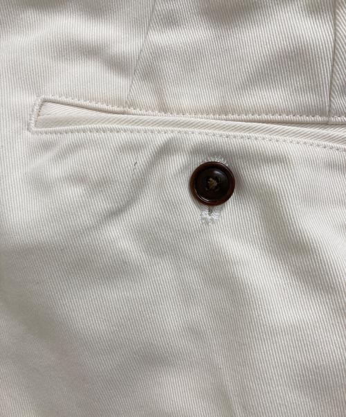NEAT（ニート）NEAT (ニート) 2タックチノショーツ アイボリー サイズ:50の古着・服飾アイテム