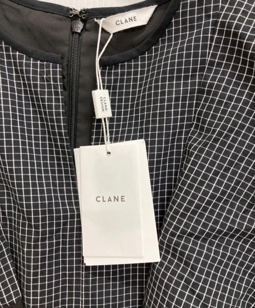 CLANE（クラネ）CLANE (クラネ) LINE HANDKERCHIEF ONE PIECE グレー サイズ:1 未使用品の古着・服飾アイテム