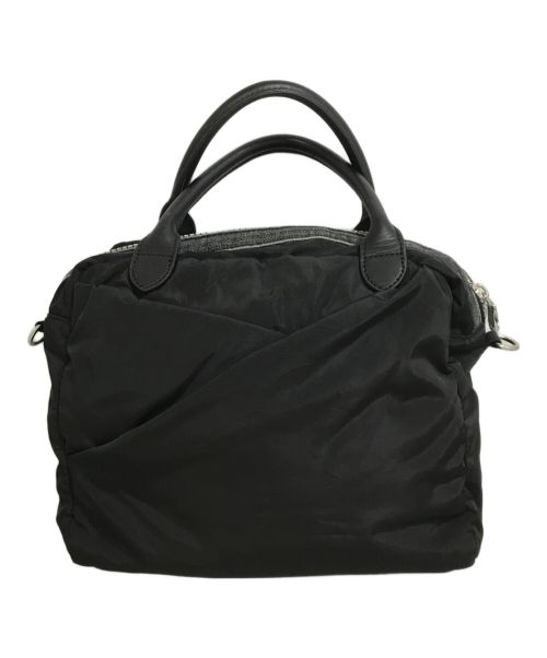 DIESEL（ディーゼル）DIESEL (ディーゼル) ナイロンハンドバッグ ブラックの古着・服飾アイテム