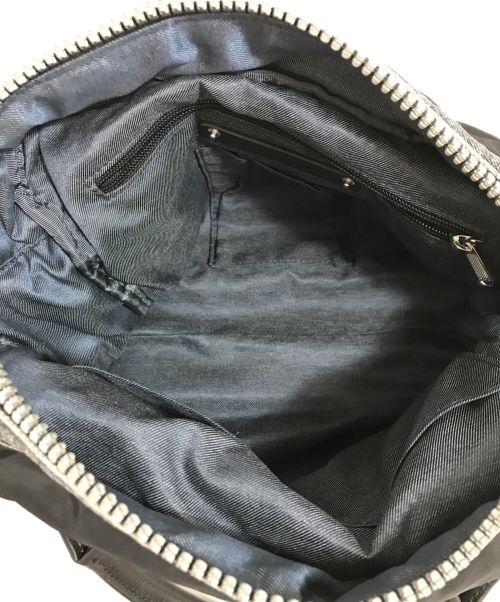 DIESEL（ディーゼル）DIESEL (ディーゼル) ナイロンハンドバッグ ブラックの古着・服飾アイテム
