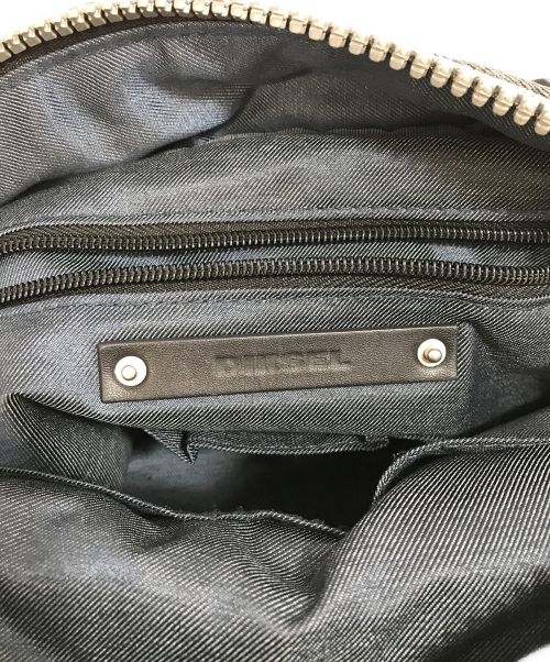 DIESEL（ディーゼル）DIESEL (ディーゼル) ナイロンハンドバッグ ブラックの古着・服飾アイテム