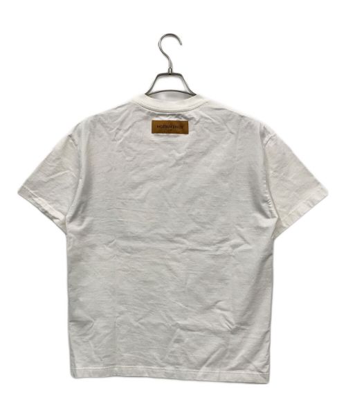 LOUIS VUITTON（ルイ ヴィトン）LOUIS VUITTON (ルイ ヴィトン) グラフィットロゴ プリントTシャツ ホワイト サイズ:Sの古着・服飾アイテム