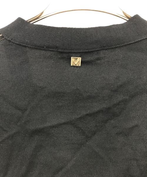 MEIMEIJ（メイメイジェイ）meimeij (メイメイジェイ) カーディガン ブラック サイズ:36の古着・服飾アイテム