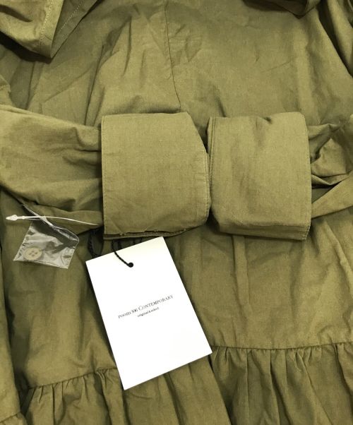 room306（ルームサンマルロクコンテンポラリー）room306 (ルームサンマルロクコンテンポラリー) ティアードブラウスワンピース グリーン サイズ:S 未使用品の古着・服飾アイテム