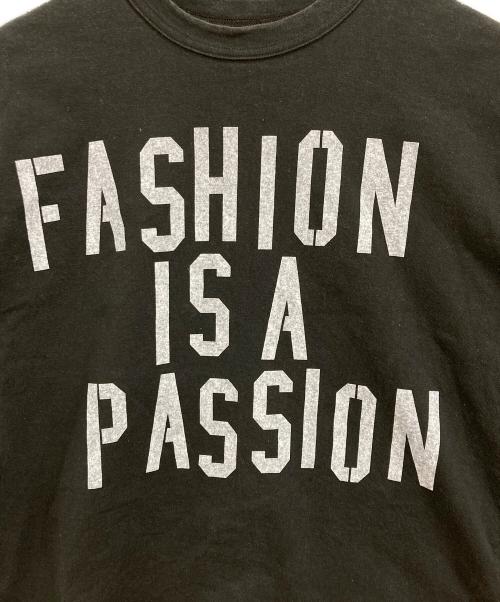 sacai（サカイ）sacai (サカイ) サイドジッププリントTシャツ ブラック サイズ:Mの古着・服飾アイテム