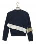 MSGM (エムエスジーエム) フリルデザインスウェット ネイビー サイズ:XS：4500円