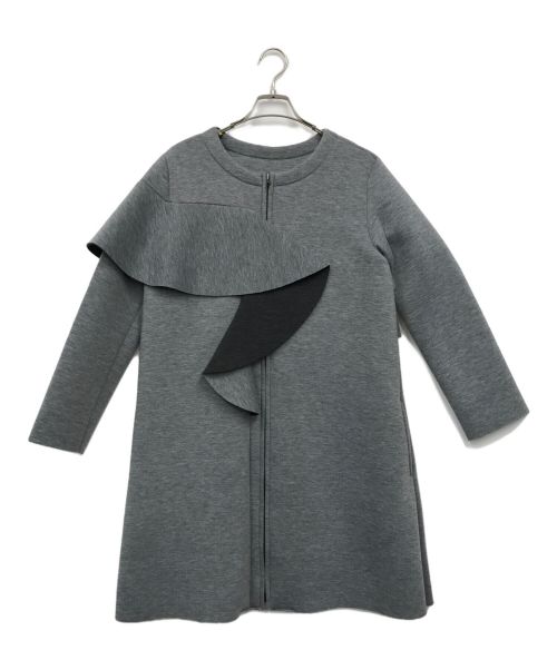 trefle（トレフル）trefle (トレフル) ボンディングコート グレー サイズ:表記なしの古着・服飾アイテム