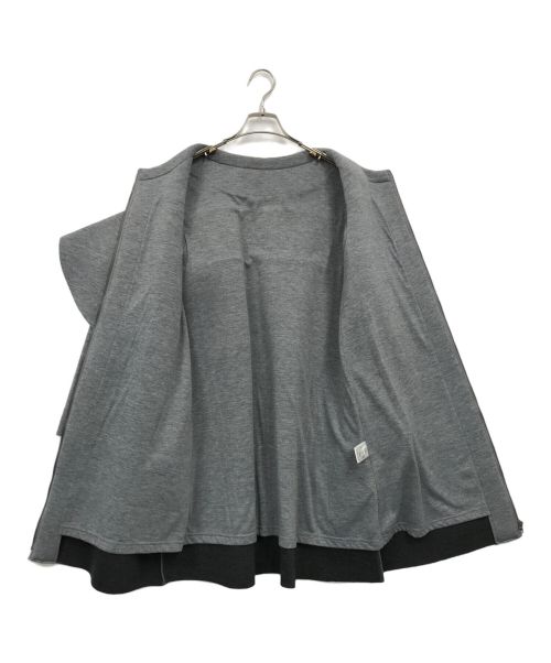 trefle（トレフル）trefle (トレフル) ボンディングコート グレー サイズ:表記なしの古着・服飾アイテム