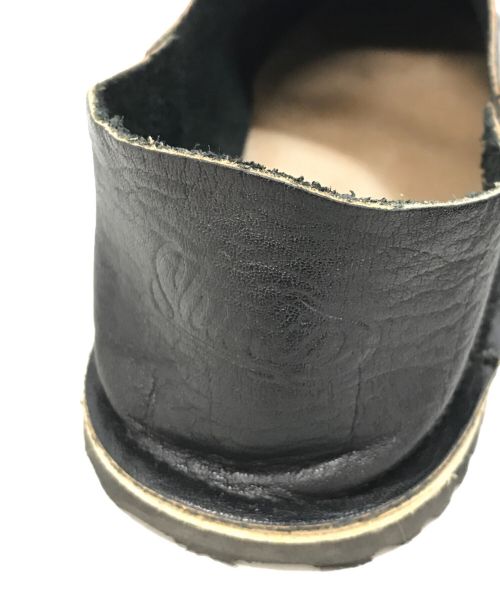 shulip（シュリップ）shulip (シュリップ) レザースリッポン ブラック サイズ:表記なしの古着・服飾アイテム