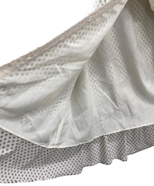 LOVELESS（ラブレス）LOVELESS (ラブレス) ジオメトリッブラウスワンピース ホワイト サイズ:36の古着・服飾アイテム