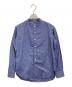45R（フォーティファイブ・アール）の古着「バンドカラーシャツ」｜ブルー