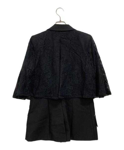 ALEXANDER McQUEEN（アレキサンダーマックイーン）ALEXANDER McQUEEN (アレキサンダーマックイーン) テーラードジャケット ブラック サイズ:40の古着・服飾アイテム