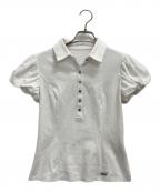 FOXEY NEWYORKフォクシーニューヨーク）の古着「ポロシャツ」｜ホワイト