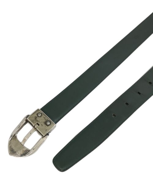 LOUIS VUITTON（ルイ ヴィトン）LOUIS VUITTON (ルイ ヴィトン) サンチュールク・ラシックベルト グリーン サイズ:95/38の古着・服飾アイテム