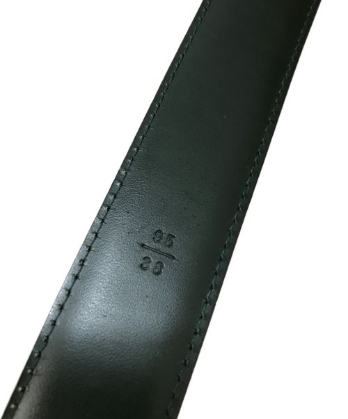 LOUIS VUITTON（ルイ ヴィトン）LOUIS VUITTON (ルイ ヴィトン) サンチュールク・ラシックベルト グリーン サイズ:95/38の古着・服飾アイテム