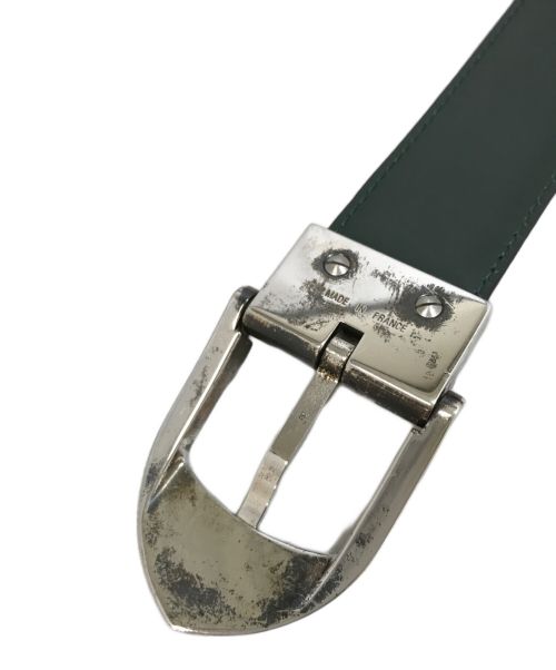 LOUIS VUITTON（ルイ ヴィトン）LOUIS VUITTON (ルイ ヴィトン) サンチュールク・ラシックベルト グリーン サイズ:95/38の古着・服飾アイテム