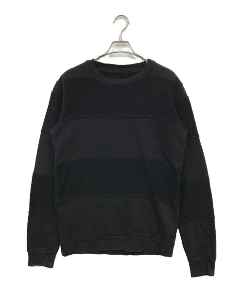 MM6 Maison Margiela（エムエムシックスメゾンマルジェラ）MM6 Maison Margiela (エムエムシックス メゾンマルジェラ) スウェット ブラック サイズ:Mの古着・服飾アイテム