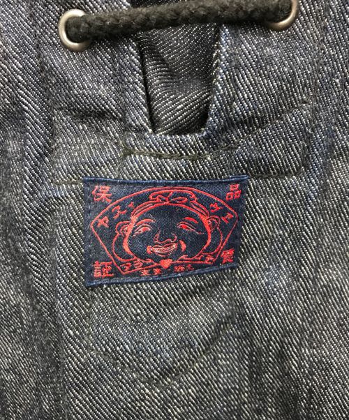 EVISU（エヴィス）EVISU (エビス) プルオーバーデニムパーカー インディゴ サイズ:40の古着・服飾アイテム