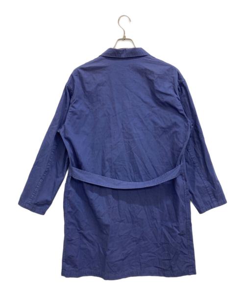 Y's（ワイズ）Y's (ワイズ) リネンブレンドショップコート ブルー サイズ:Mの古着・服飾アイテム